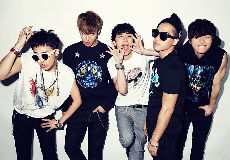 K-Pop group Big Bang // Photo By. YG Entertainment via Flickr CC